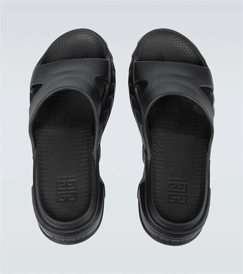 givenchy marshmallow sandals in rubber|givenchy sandals size chart.